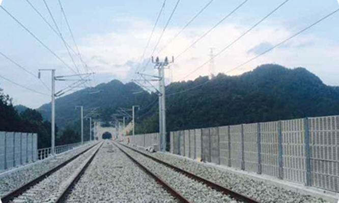 New Zhangjiakou Tangshan railway station project